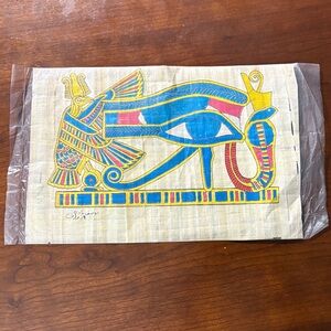 ancient Egyptian papyrus art NWT